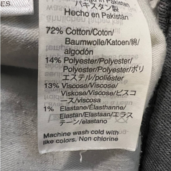 J. CREW Women's Jeans Size 28 in Gray High-Rise Skinny - Picture 4 of 4